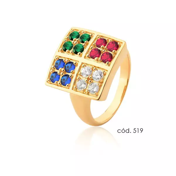Anel de Formatura em Ouro 18k
