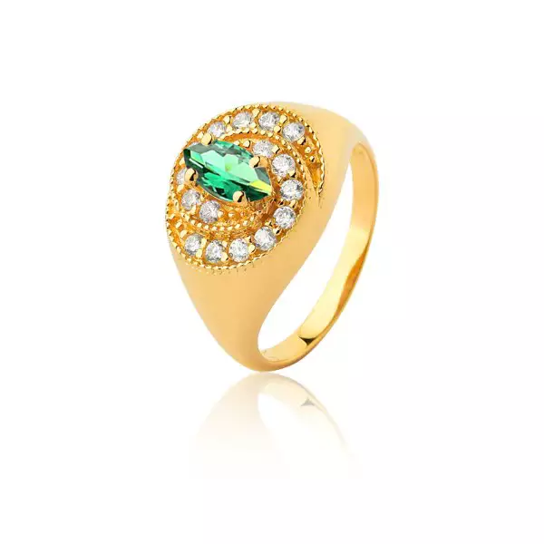 Anel de Formatura em Ouro 18k